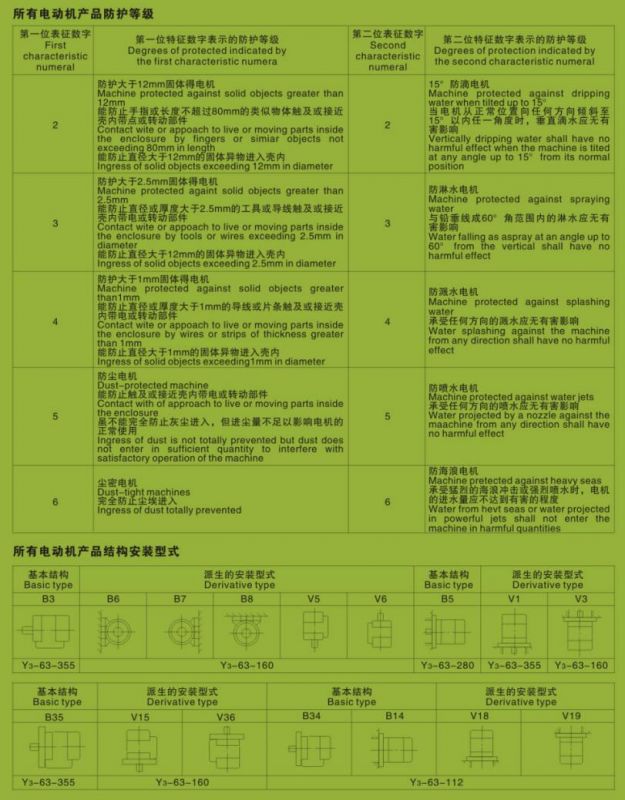 特殊應(yīng)用場合專用電機